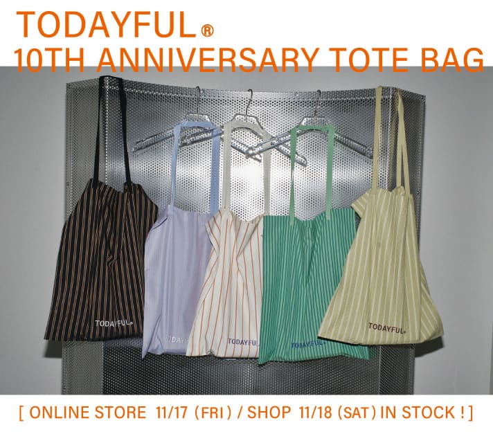 todayful 10th Anniversary Tote Bag