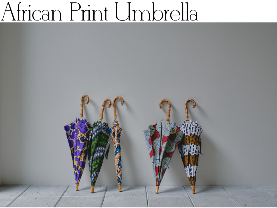 african print umbrella(アフリカンプリントアンブレラ,傘)