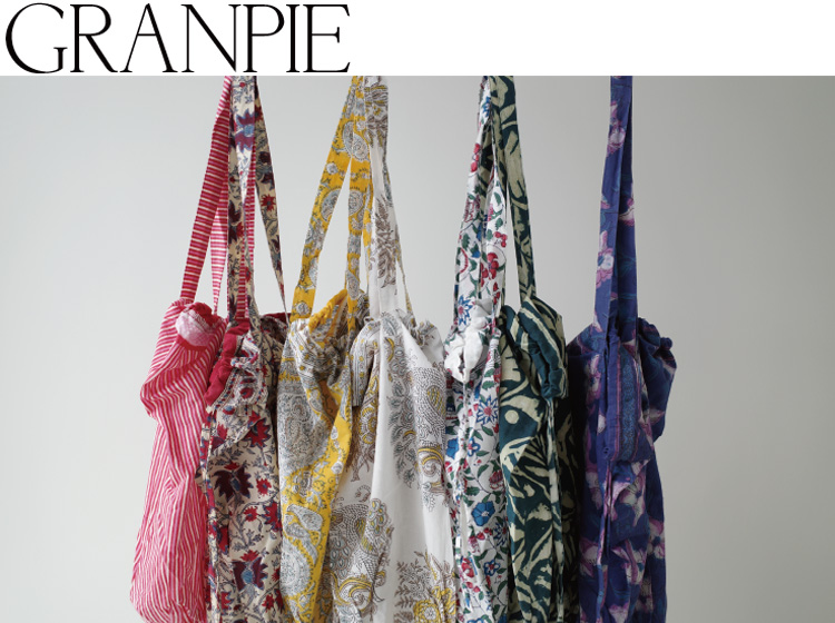 GRANPIE(グランピエ),アフリカンバック,柄トート)