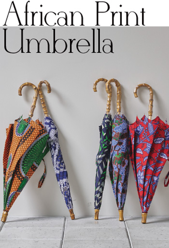 african print umbrella(アフリカンプリントアンブレラ,傘,日傘)