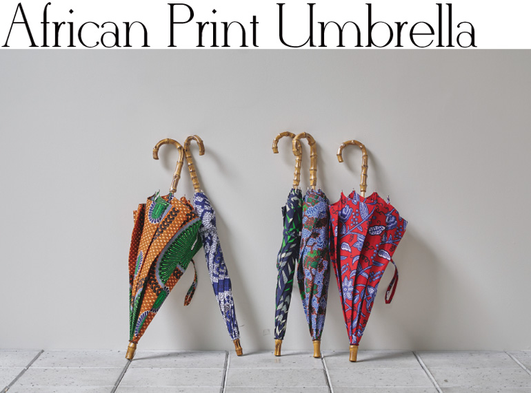 african print umbrella(アフリカンプリントアンブレラ,傘,日傘)